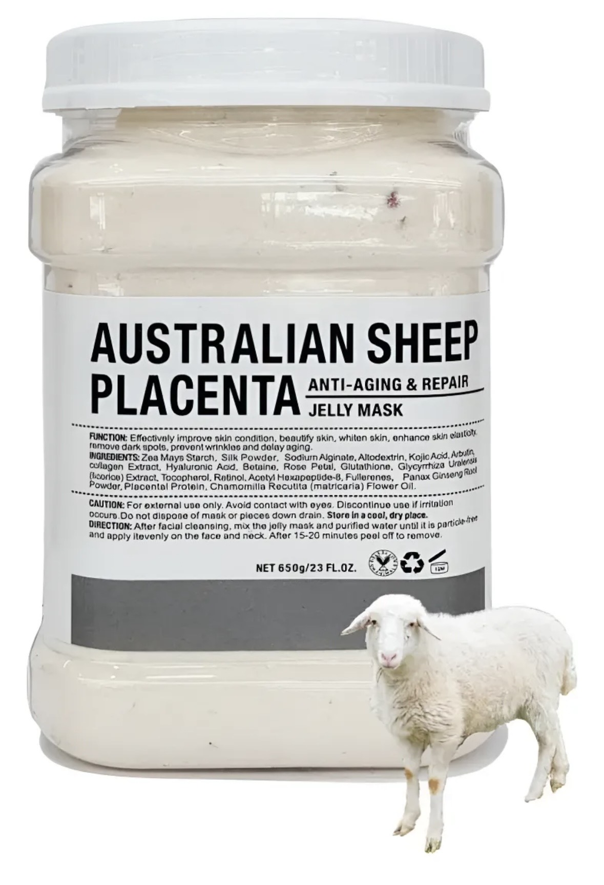 Australian Sheep Placenta Jelly Mask