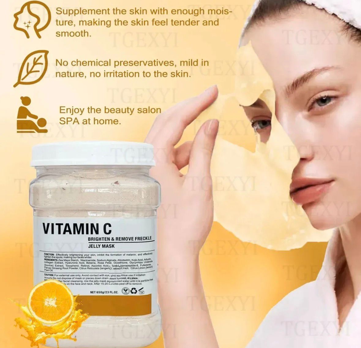 Vitamina C Jelly Mask