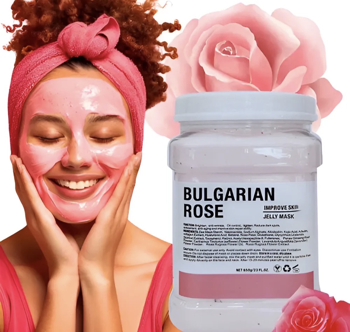 Jelly Mask Bulgarian Rose - Image 2